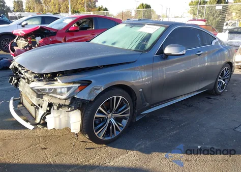 2017 Infiniti Q60 2.0T z USA, uszkodzony, nr VIN JN1CV7EKXHM110515